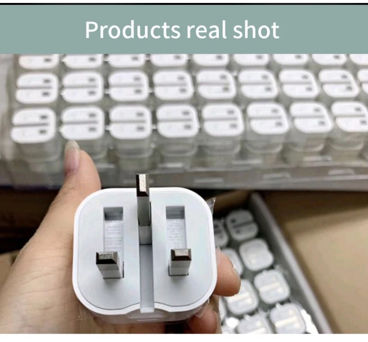  Сетевой Usb-адаптер DAZ для быстрой зарядки Pd Qc3.0 вилка стандарта Великобритании PD Type C зарядное устройство 20 Вт iphone 12 Pro 6S