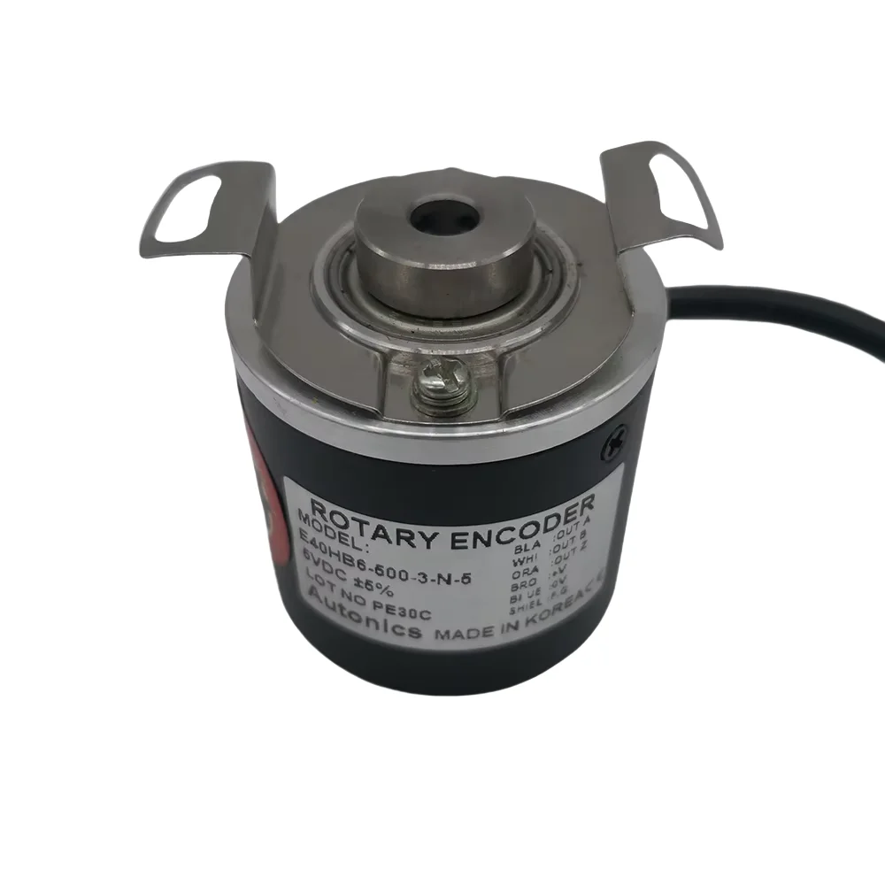 Autonics Brand New E40HB6-500-3-N-5 Rotary Shaft Encoder for Industrial Automation etc.