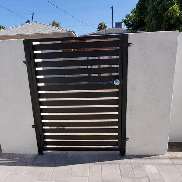 CBMmart Beautiful Gates Designs Motorized Entrance Garden Aluminum Metal Gate Design Sliding Gate
