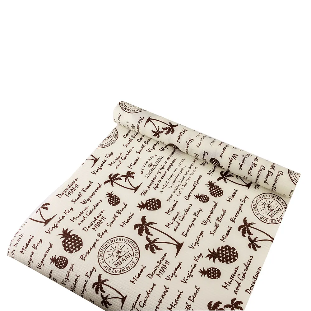 Kitchen non slip water proof shelf liners drawer mat