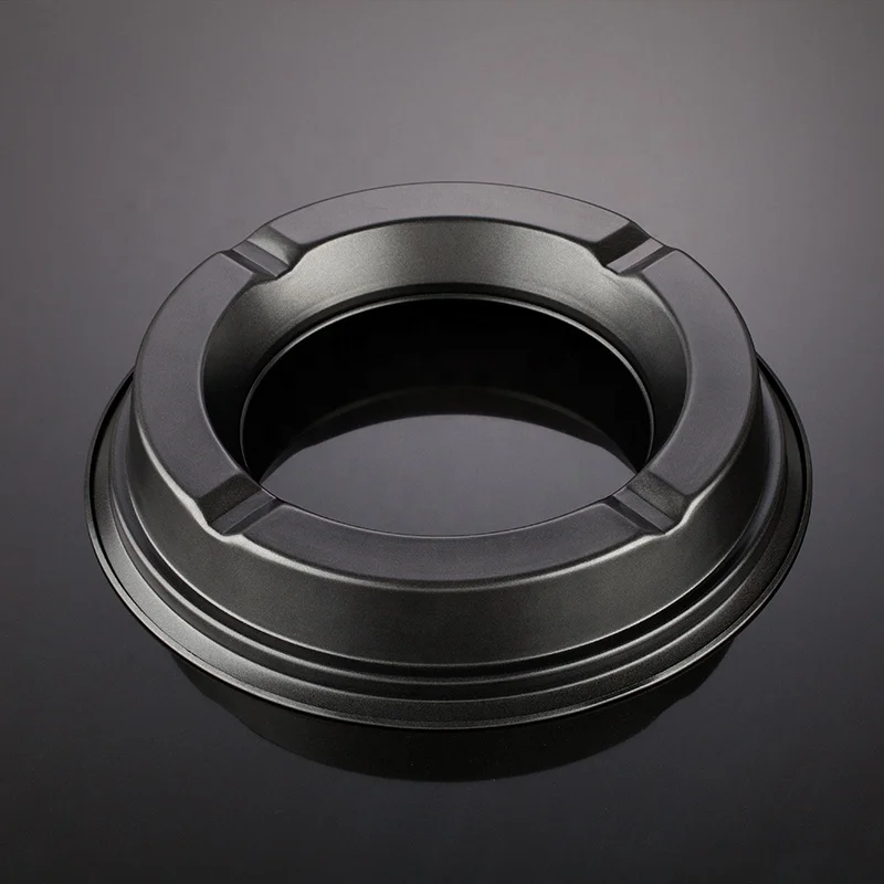 Распродажа с завода сковорода для жарки из широкого литья под давлением алюминиевая антипригарным покрытием пиццы