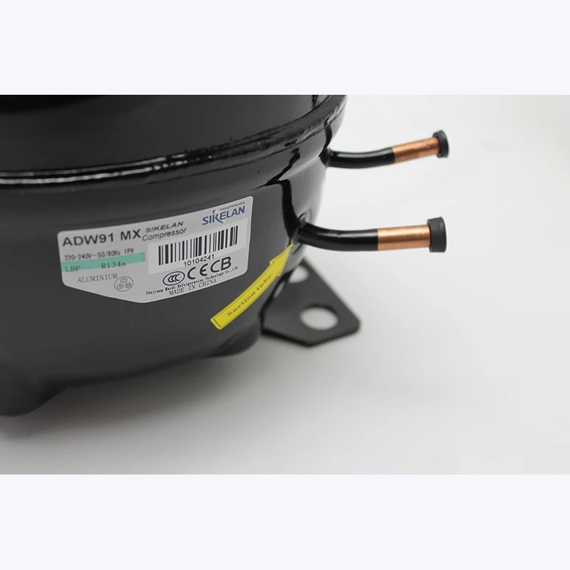 MX-ADW91 refrigeration compressor  220-240v R134A 1/3-HP Domestic for fridge