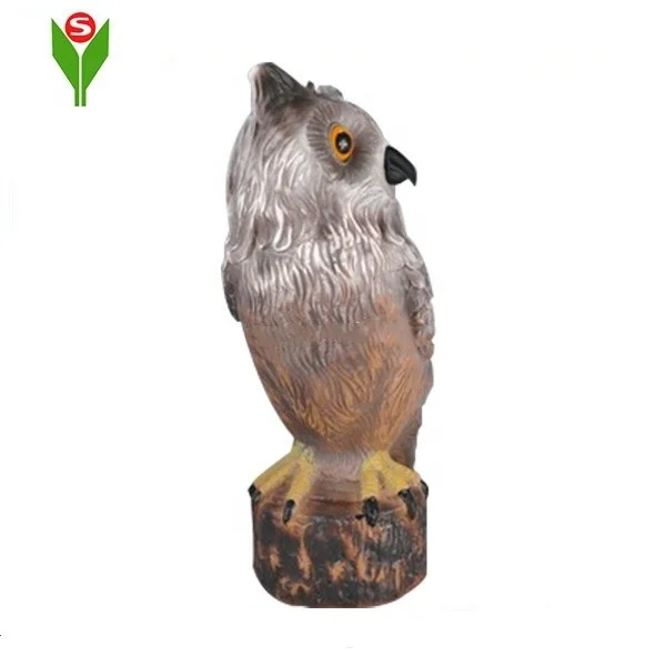 Plastic Garden Owl Scarecrow Decoy for Scaring the  Birds
