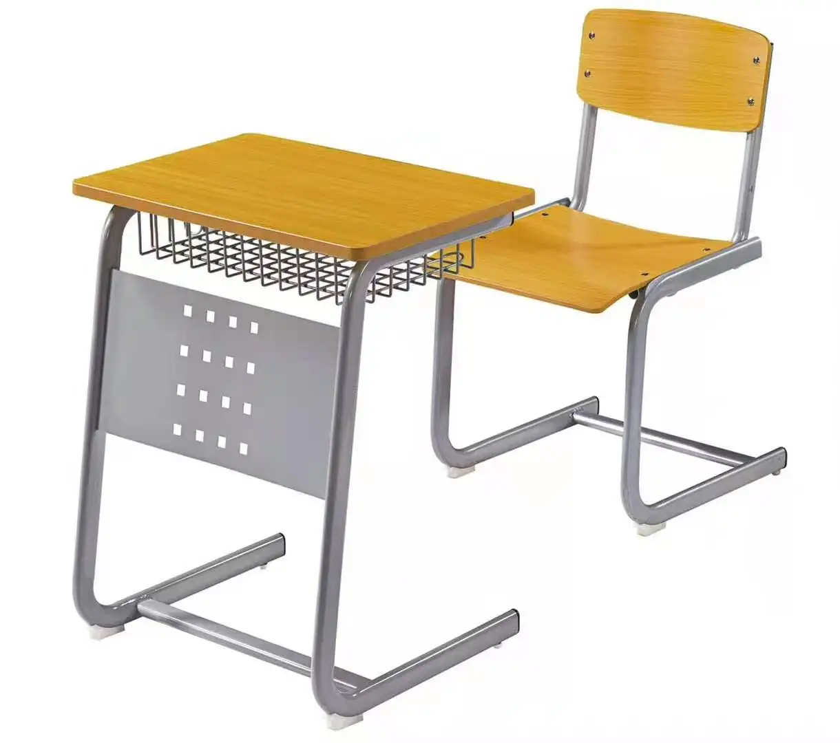 Цветная Мебель для классной комнаты, стул и стол для учебы