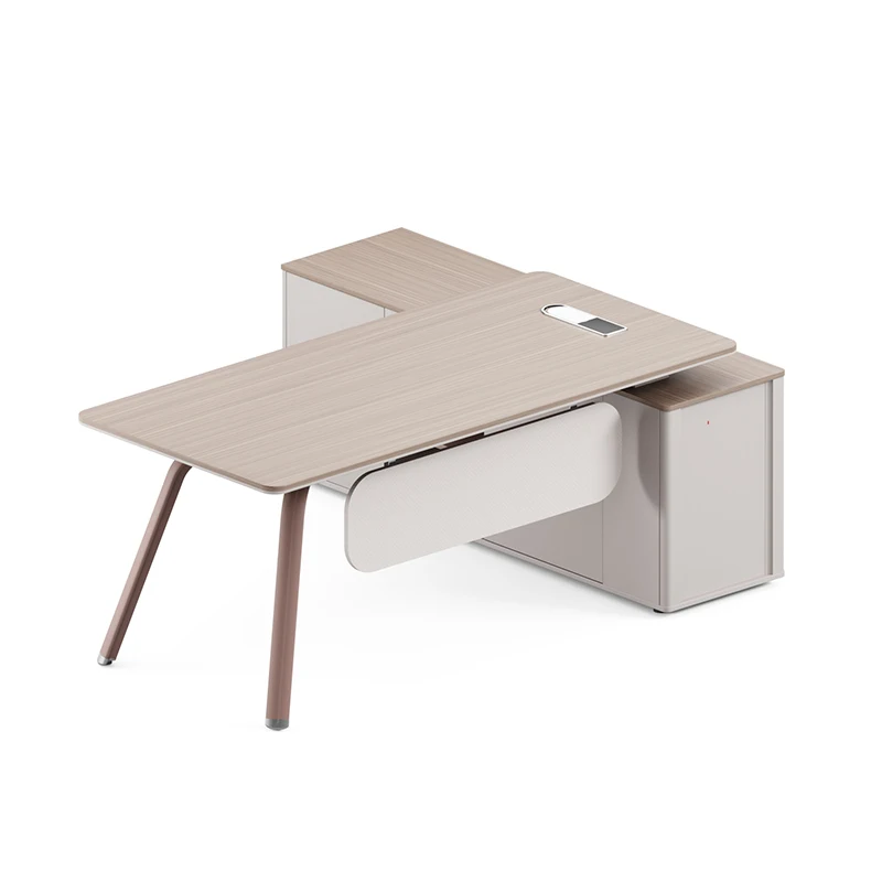 Whole House Customization Foshan Factory Hot Sell Modern Office Furniture White-4-Person-Workstation