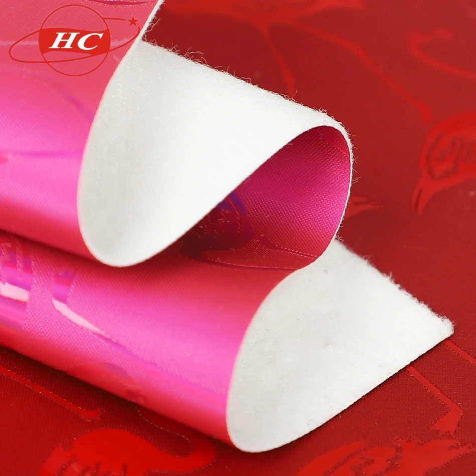 Great quality Glossy Embossed PVC leather suitable for evening bags, backpacks, purses, jewelry boxes, mobile phone cases