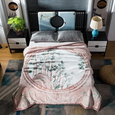 Double layer thickened cloud raschel blanket fluffy thermal bed sheets