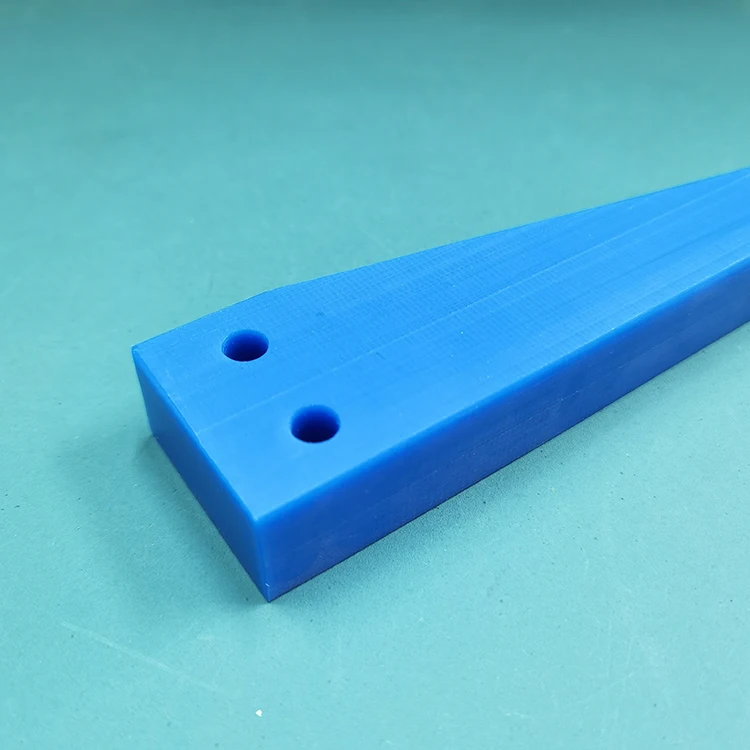 Transmission pipeline equipment blue backing plate special engineering plastics nylon sheet material