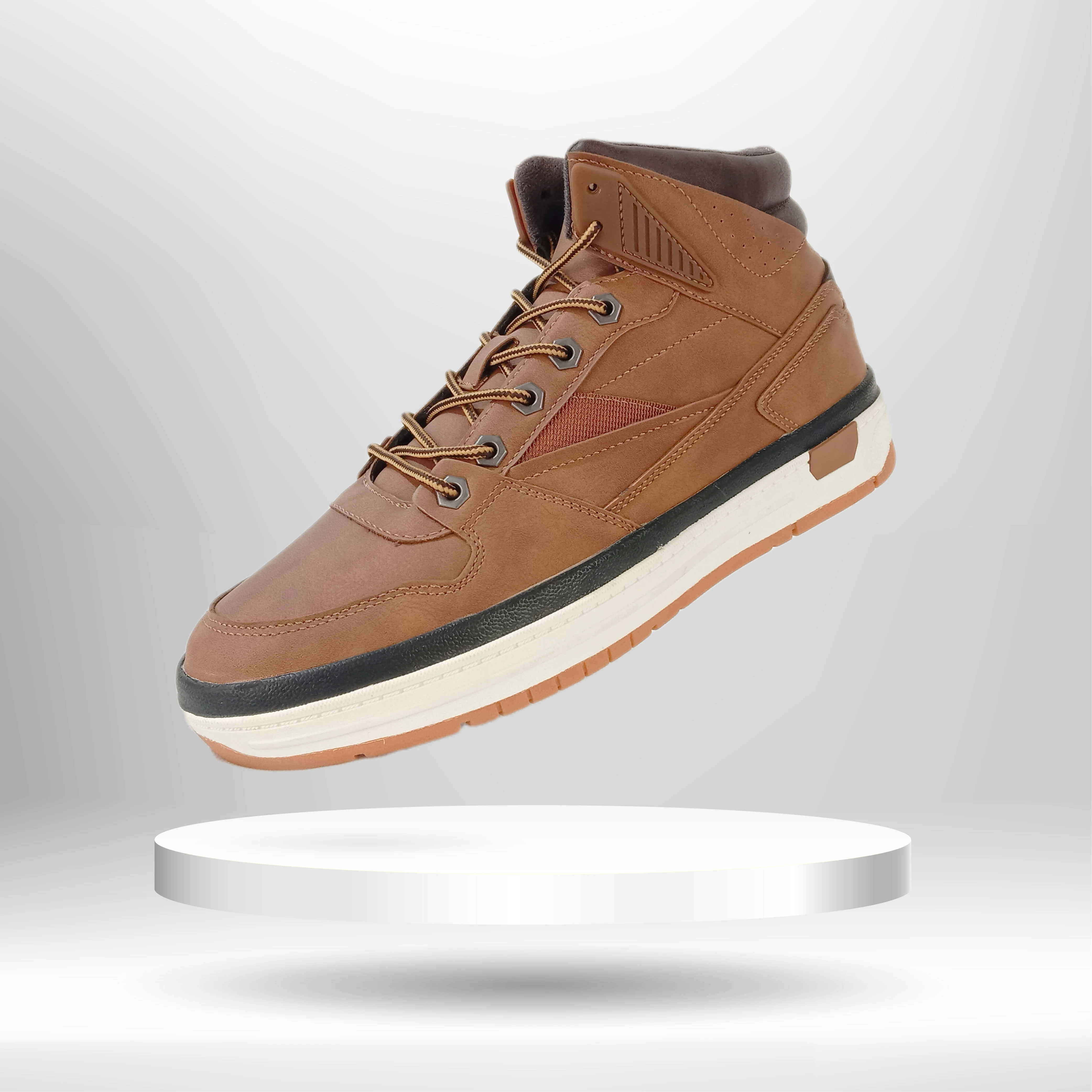 China Wholesale Sport Running Keep Warm High Top Sneaker For Men