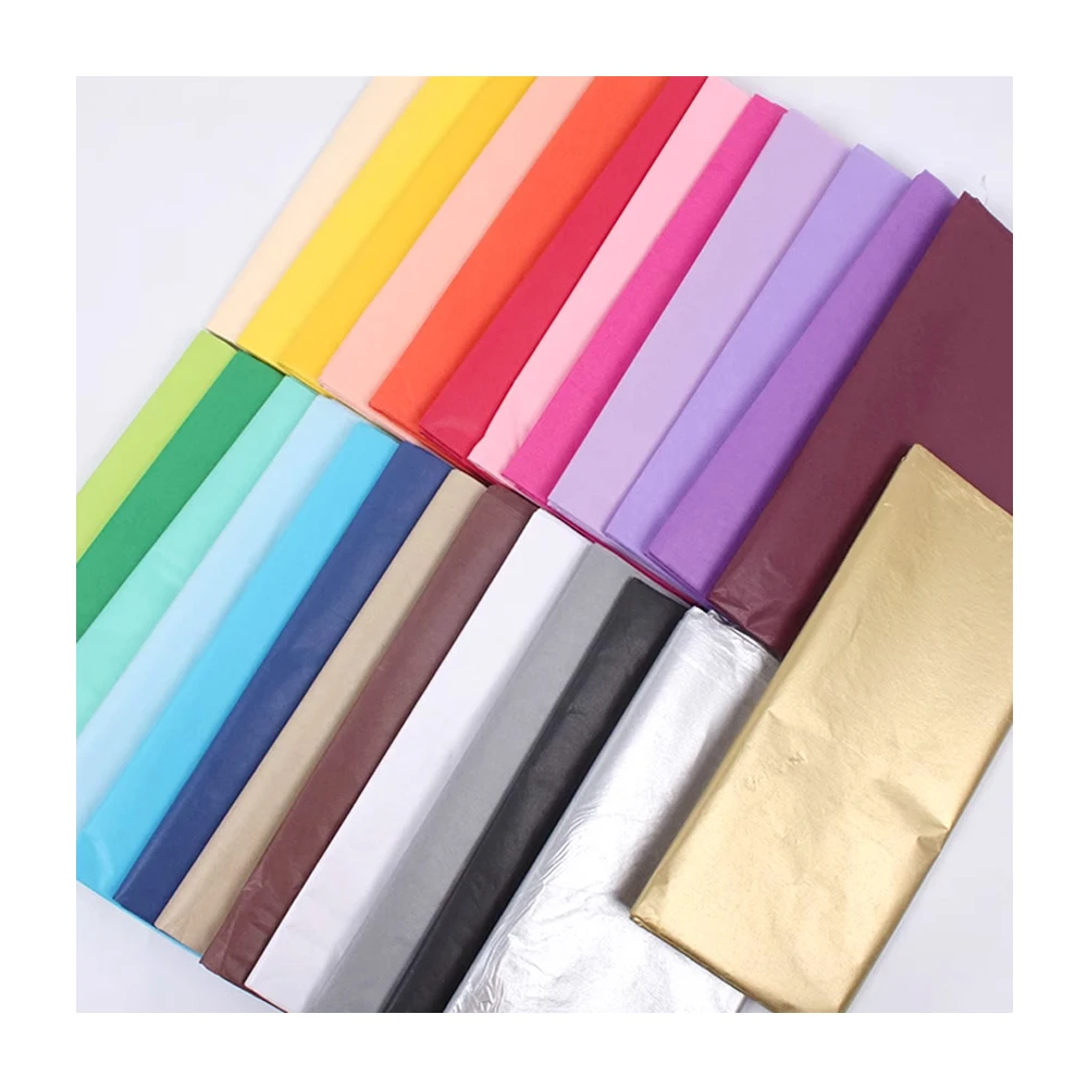 Factory Custom Logo,Color Wrapping Tissue Paper Silk Paper For Clothes Shoes Packaging