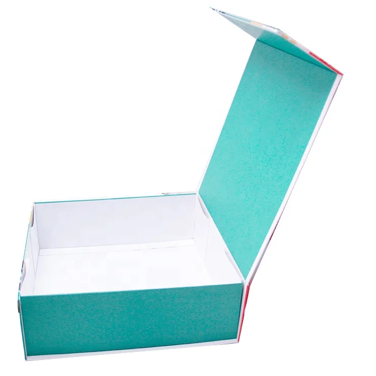 Customized small cardboard circular flip magnetic packaging with logo printed jewelry gift boxes and gift boxes