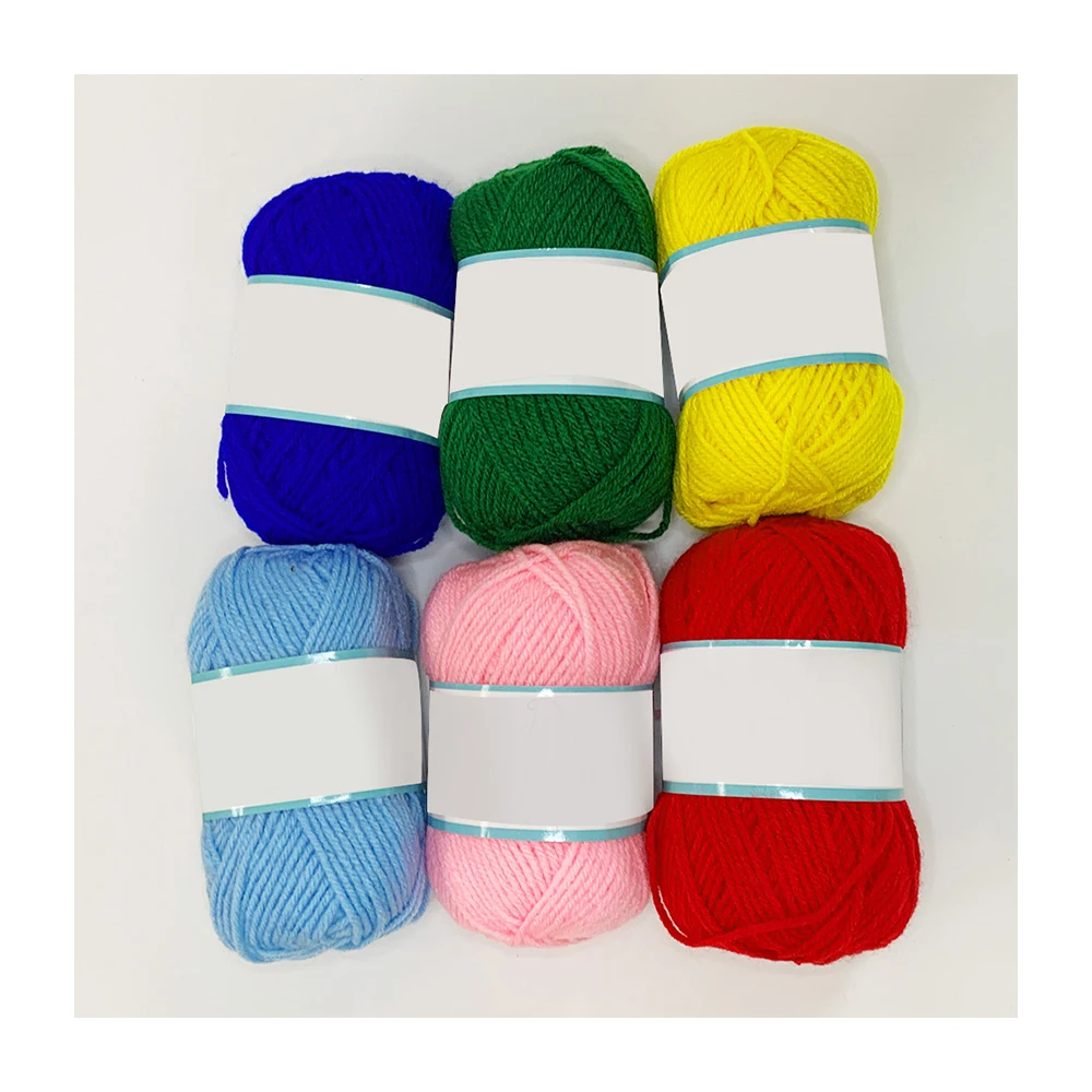 Шерстяная пряжа хлопок акрил шерсть полиэстер 100 г оптовая цена