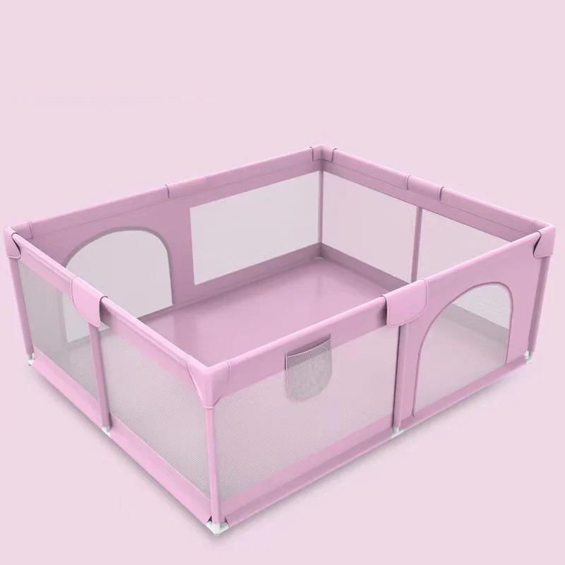 PPE N1 120*160cm  Portable Easy Folding Indoor Fabric large Toddler Safety Fence Baby Playpen With Gate For Kids