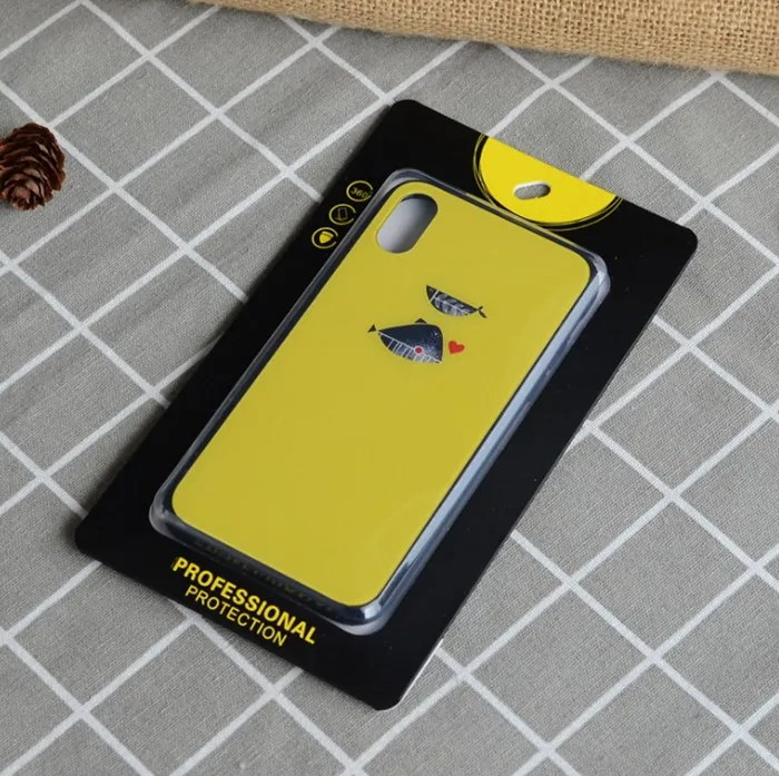 General pvc packaging electronic products phone case package box 5.5inch plastic box