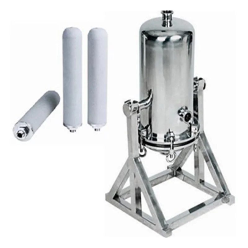 Zhilv stainless steel water filter housing high flow multi cartridge filter housing