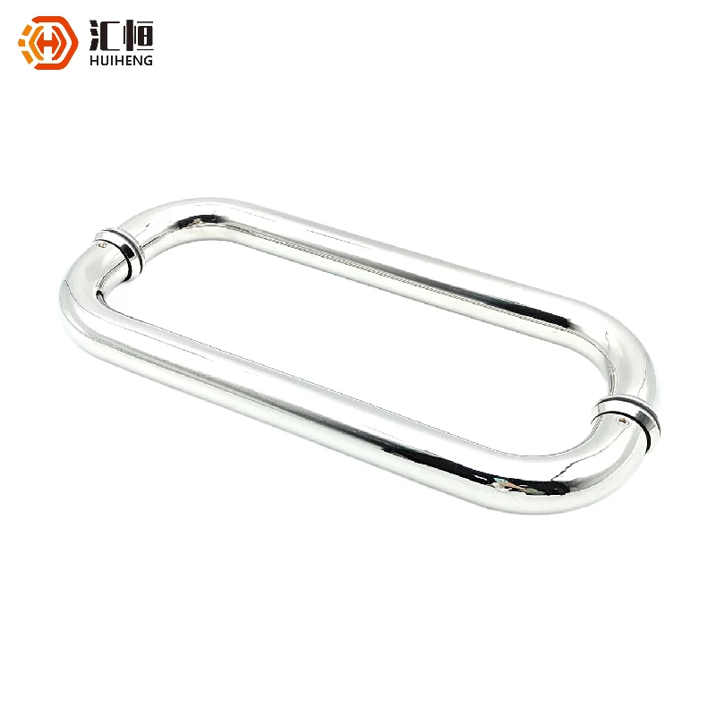 Modern Stainless Steel and Brass Glass Door Handle for Bathroom for Window Pull and Window Handle Product