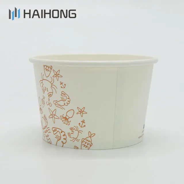 
High quality dessert bowl disposable soup cake ice cream paper cup 