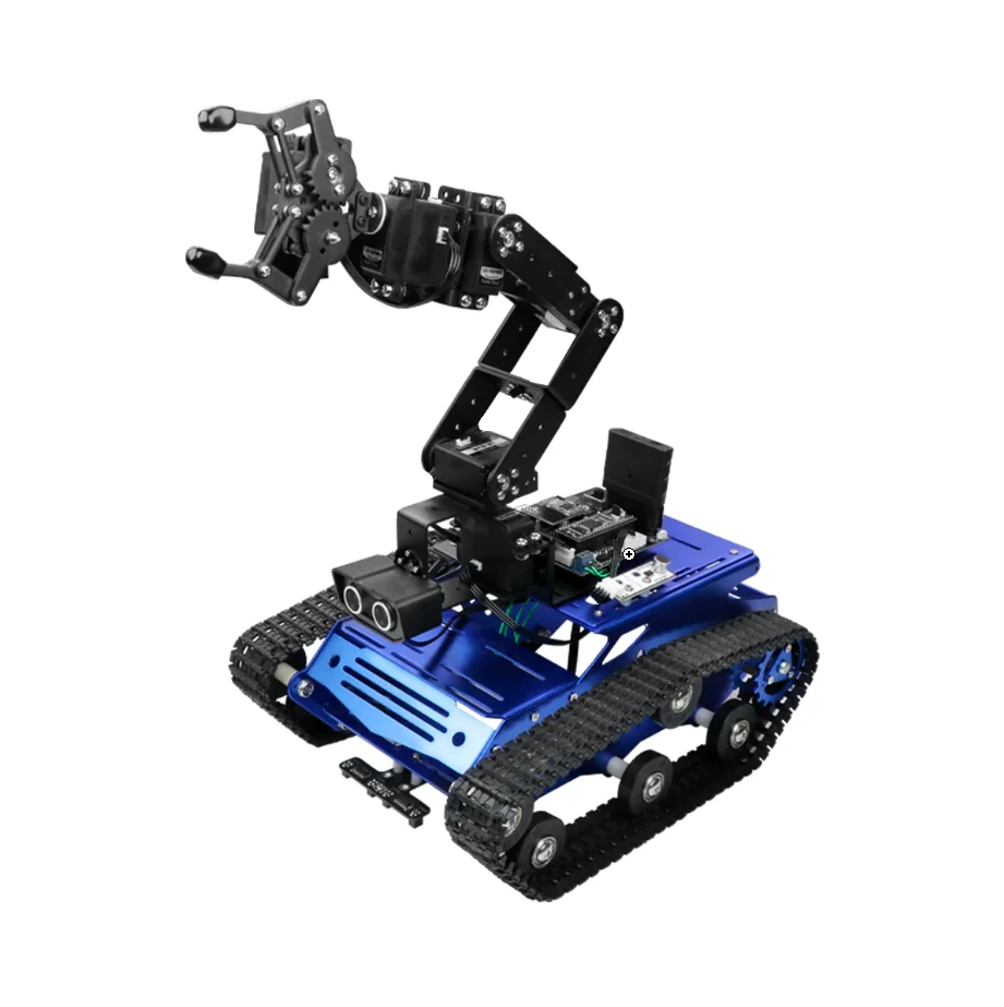Hiwonder Tankbot трек робот автомобиль Smart Tank шасси с Роботизированной рукой для программирования STM32