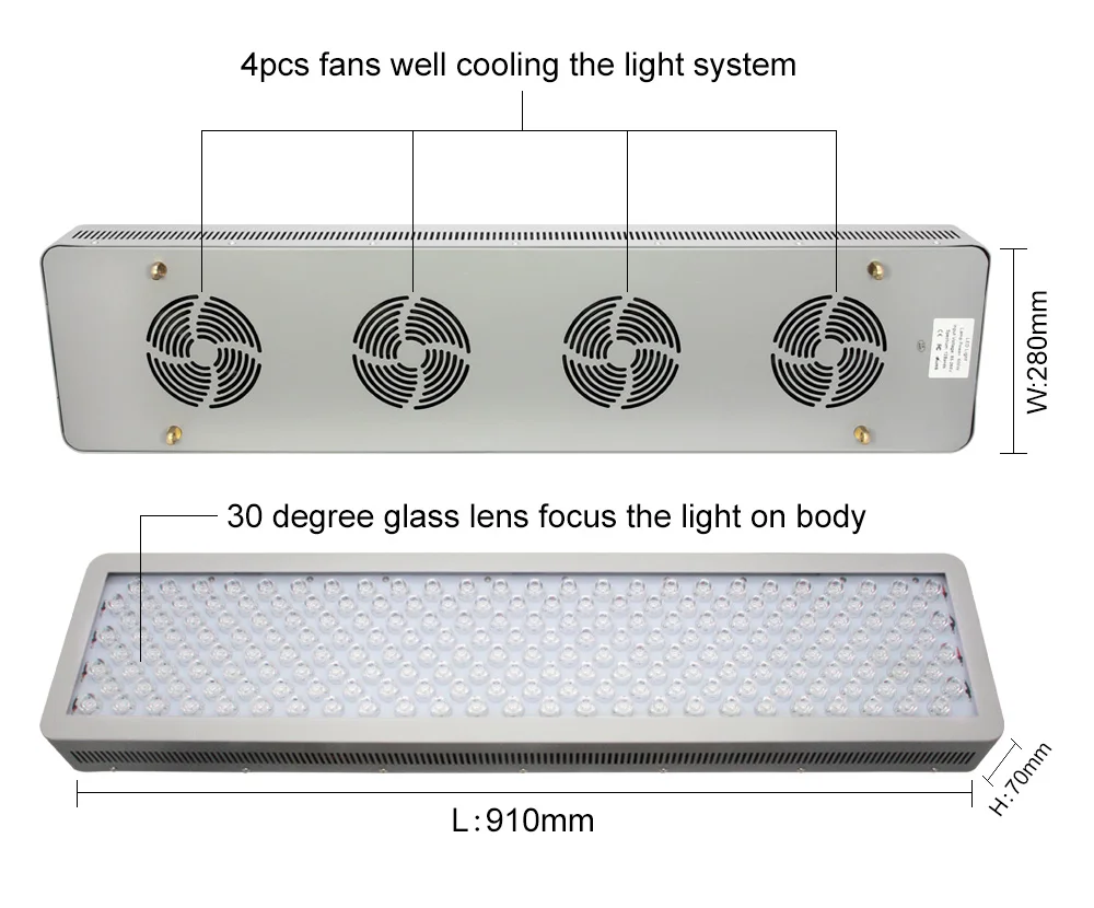 Full Body Cover Professional Medical LED Red Light Therapy 1000w Red Light Therapy Panels  for Beacuty and Skin Care