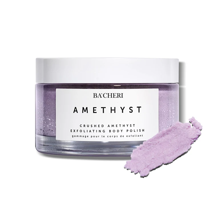 Low MOQ Private Label Exfoliating Moisturizing Whitening Remove Dead Skin Pink Salt Body Polish Scrub