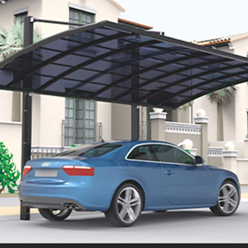Outdoor 2 Car Shed Aluminium Mobile Garage For Car Parking Carport