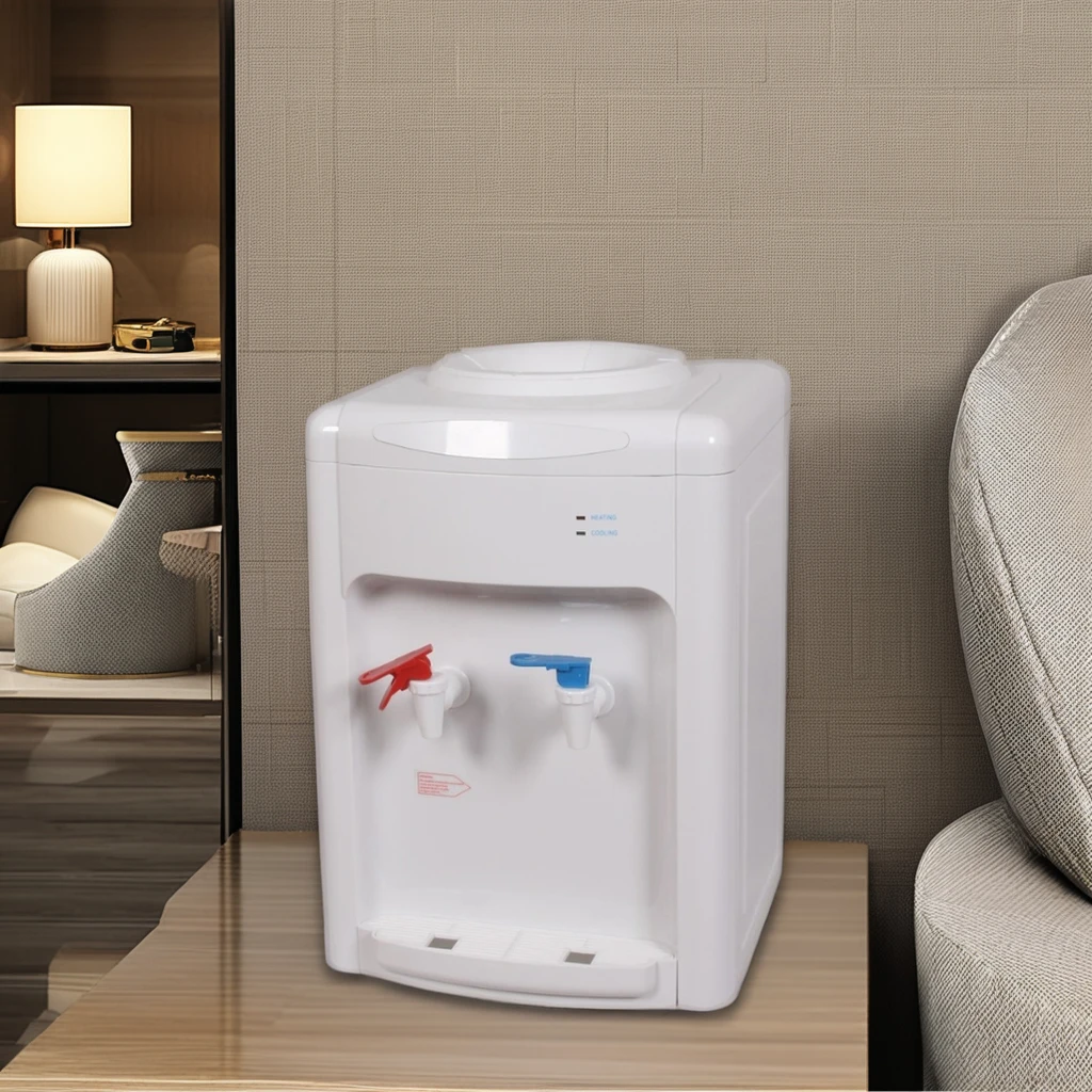 Ningbo Factory Desktop Water Dispenser for Home and Office Use With Hot and Cold Water Drinking