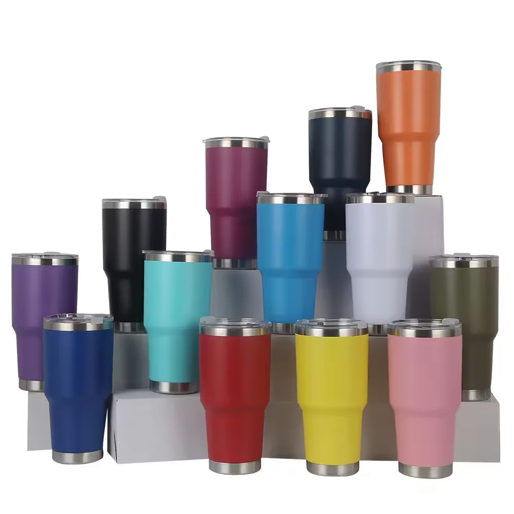 Frosted Beer Mug Sublimation 0.5 Liter Aluminum Beer Mug With Handle Double Wall Freezer Beer Mug
