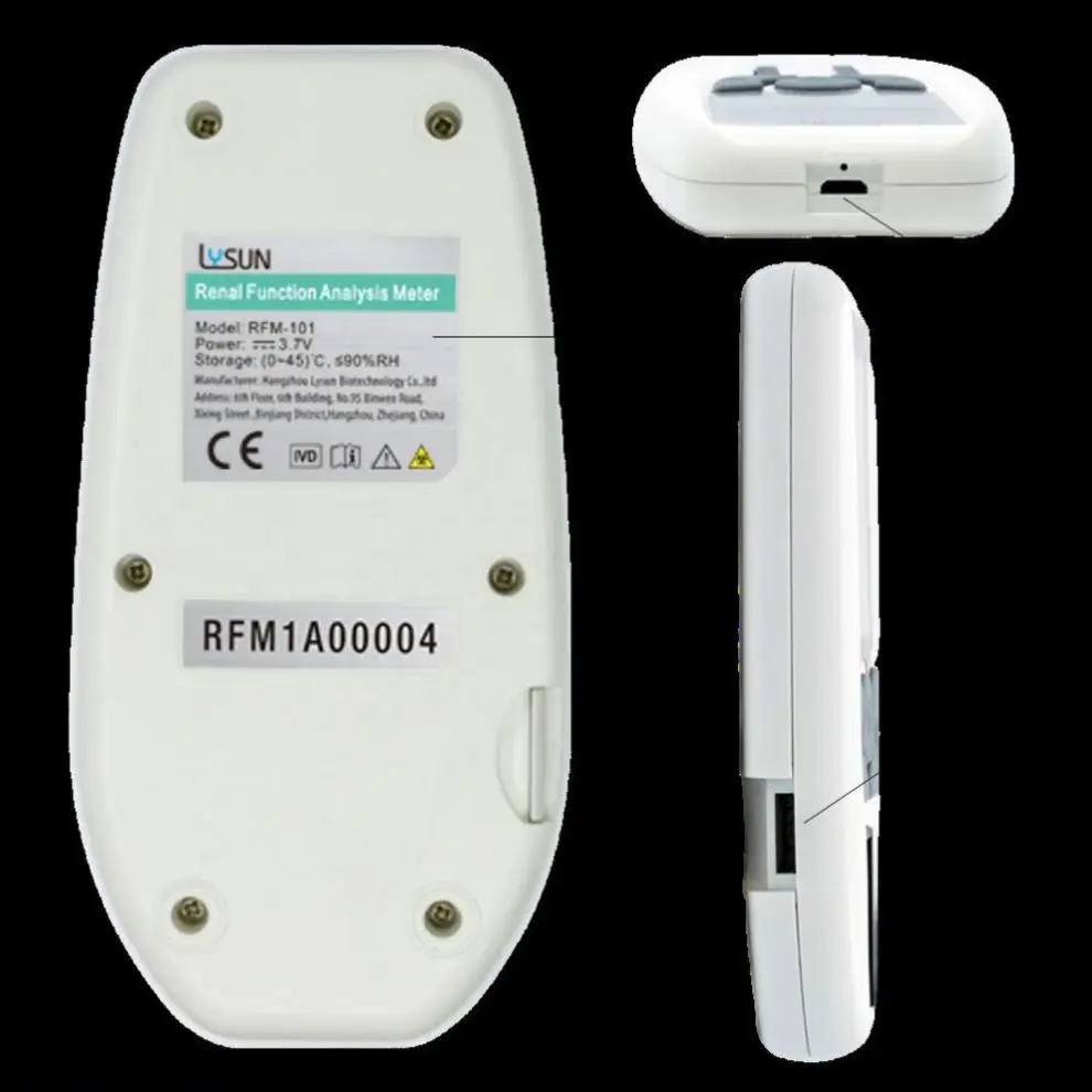 Hot sell Lysun Uric Acid Creatinine Renal Function Home Analyzer