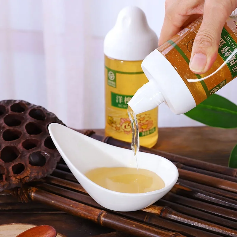 Hot Sale Premium HACCP ginseng royal honey Bee Miele Flower Bulk Polyfloral Honey