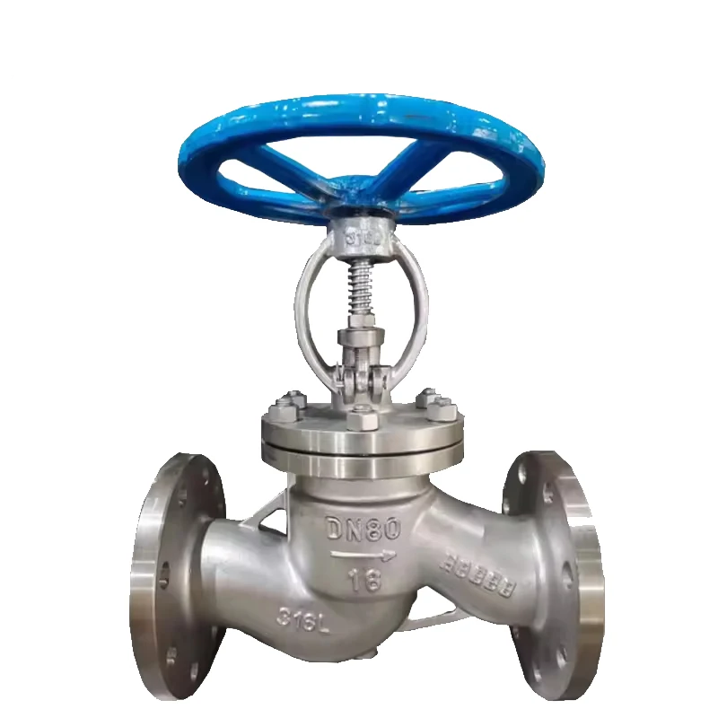 Globe Control Valve CF3 CF3M CF8 CF8M API Standard Forged Steel Flange Globe Valve