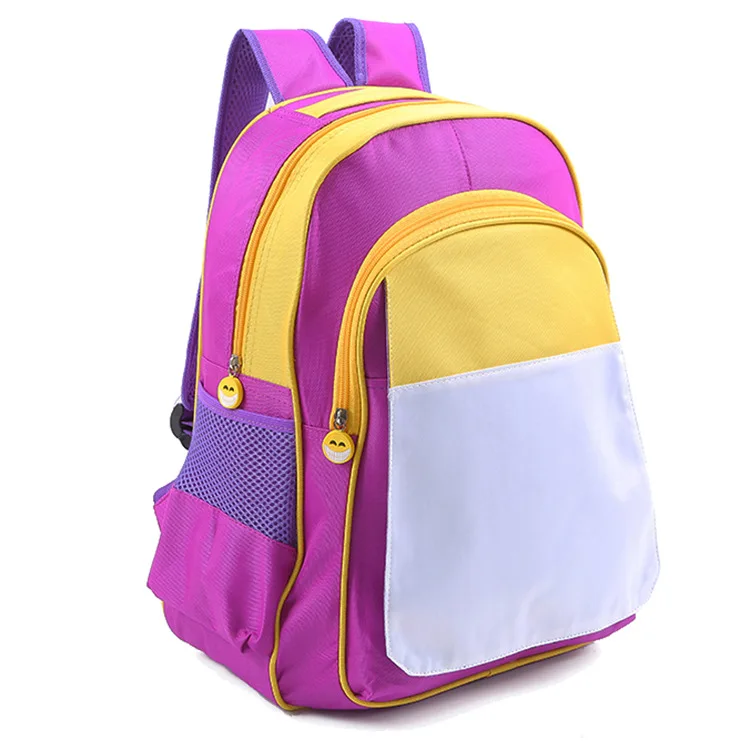 Custom Logo Sublimation Blank School Bag For Preschool Kindergarten Kid Toddler Backpacks Boys And Girls