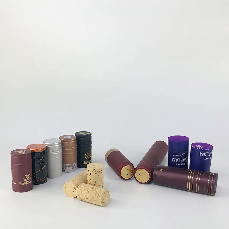 Rubber caps for wine champagne sparkling bottles