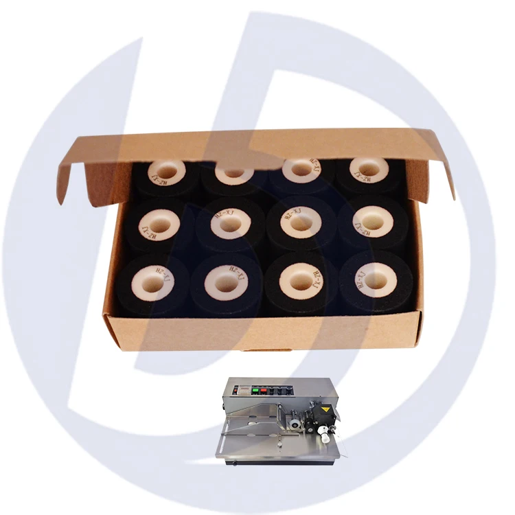 HIgh temperature solid ink roller Bestpacking 32mm 36mm expiration stamp coder hot melt ink roll