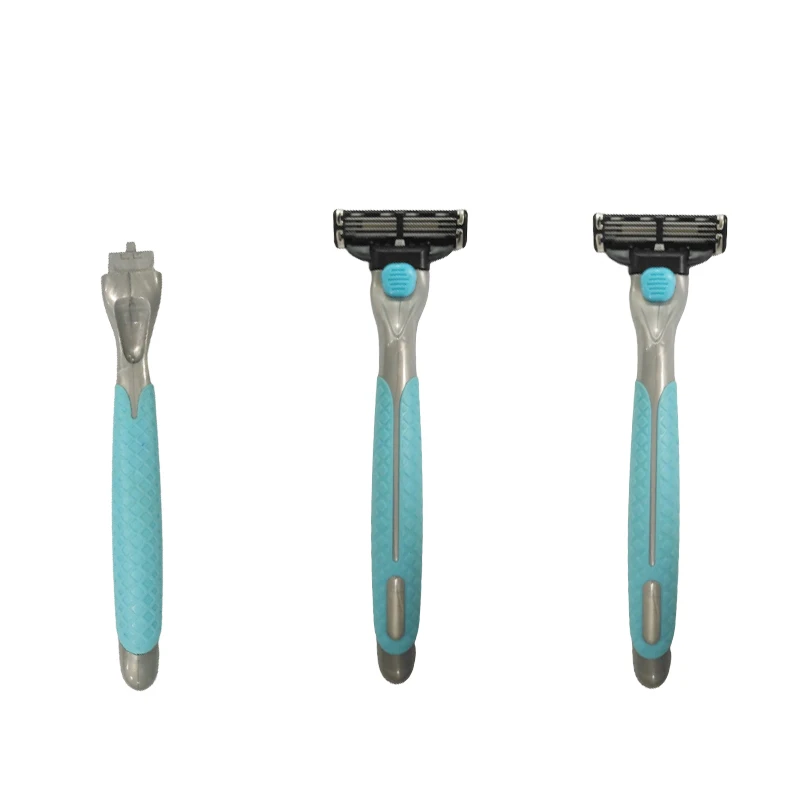 safety 3-layer blades cartridges barber  shaving blade razor for man and woman