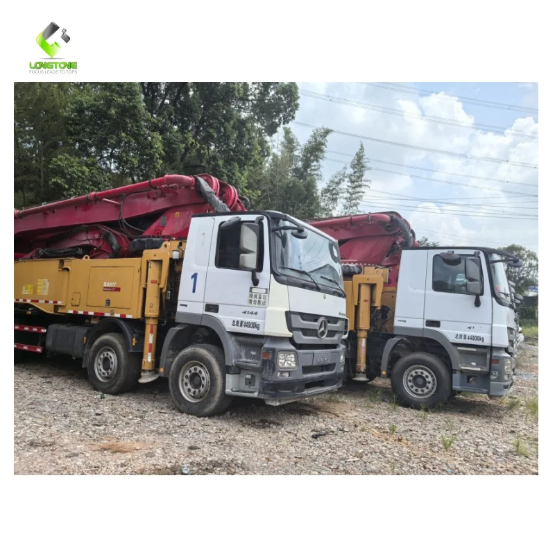 2012 2013 2015 2017 zoomlion 47m 52m 56meter concrete truck pump other construction machines