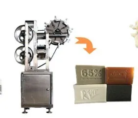 Cheaper and good use laundry soap cutting machine mechanical running cutting machine for laundry soap cutter