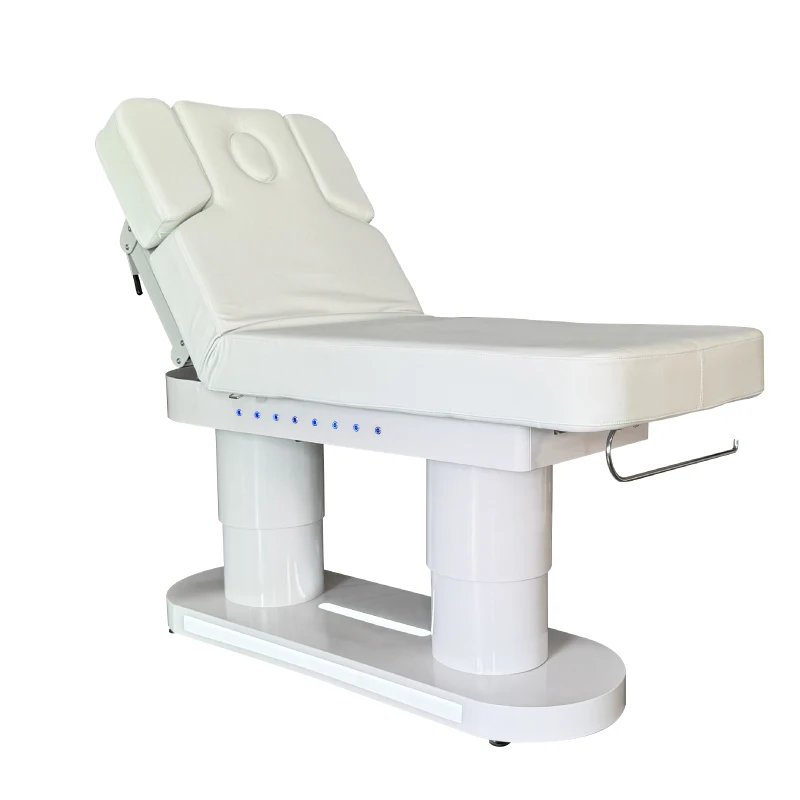 High-end Electric Beauty Bed Luxury Massage Aesthetic Clinic Bed Facial Treatment Medical Esthetic Chair With Side Control