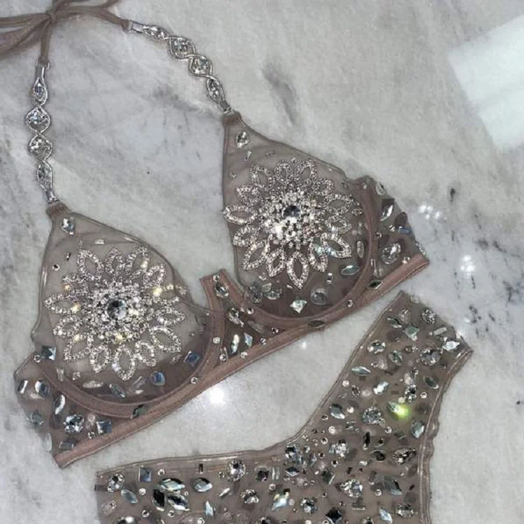 MLY Famous brand custom design bikini two piece swimsuit sexy swimwear and beachwear