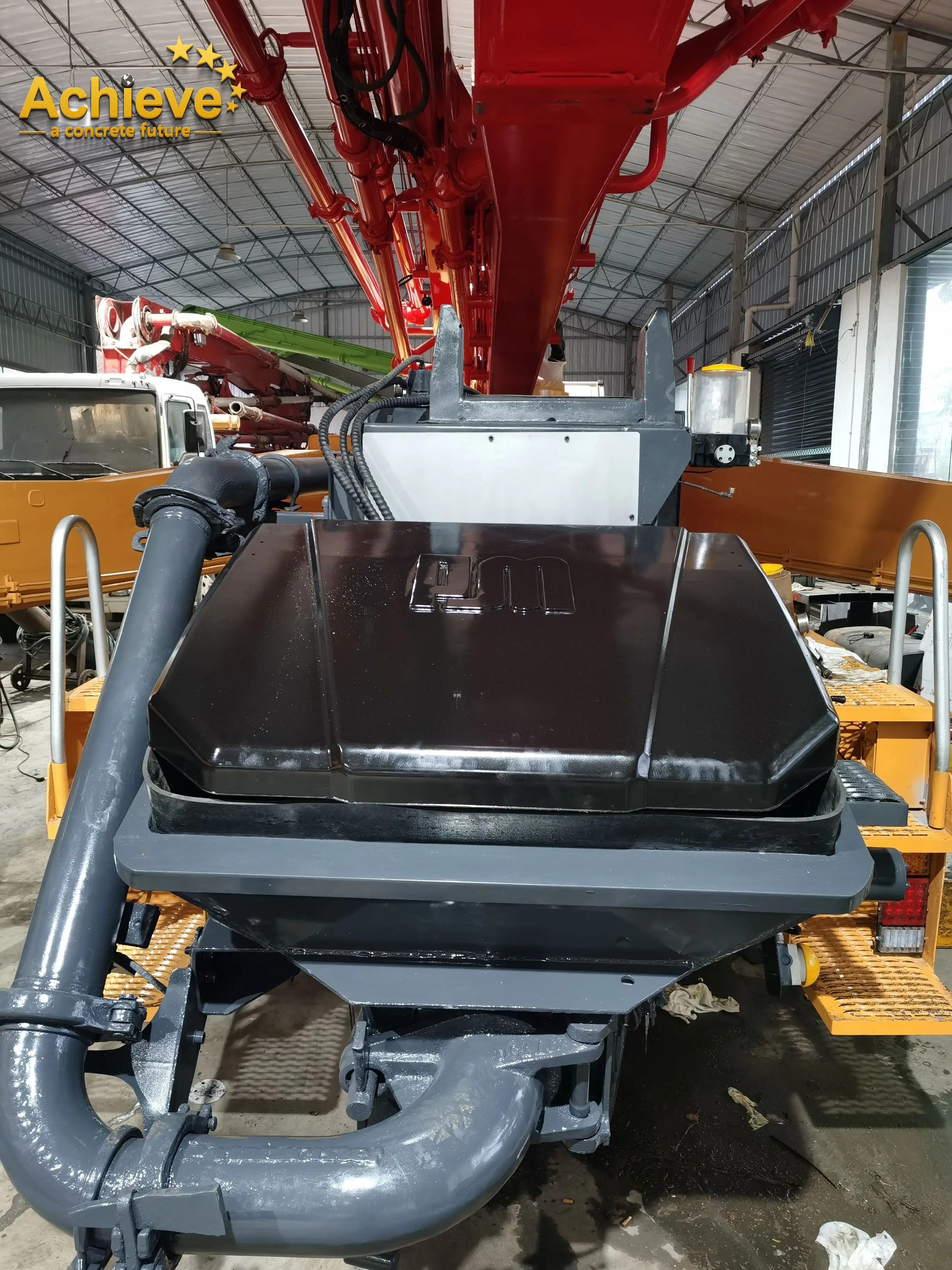 Hot-sale-used-42 Meter Refurbished Truck Pump Putzmeister Provided Small Concrete Pump Machine Sany Concrete Pump Car 3 Months