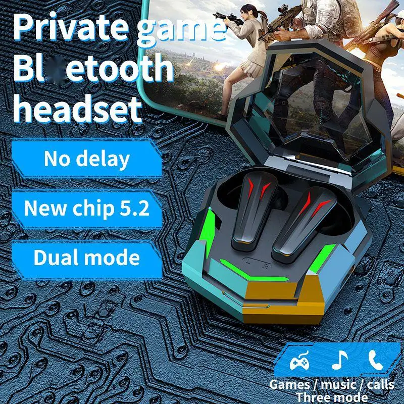 Q31 Tws Gaming Earphone Bass Stereo Wireless Headset Game Music Waterproof Earbud Mini Touch In-ear Headphones