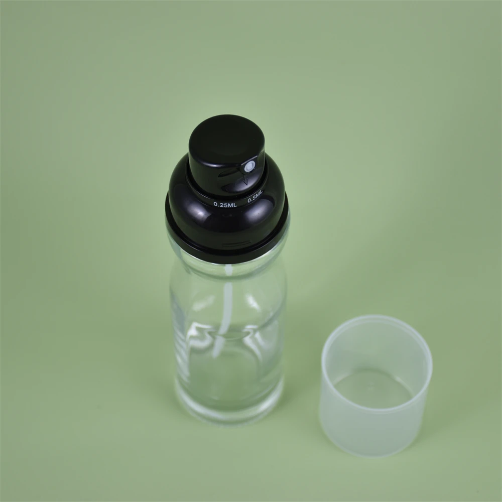 Oil Control Bottle Oil Sprayer Pump with Measurement PET Bottle with Oil Spray Pump