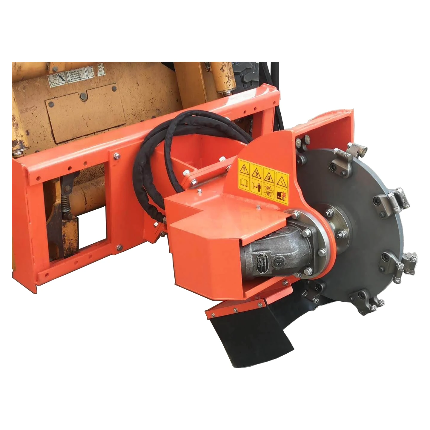 Excavator Stump Grinder For Removing Large Tree Stumps
