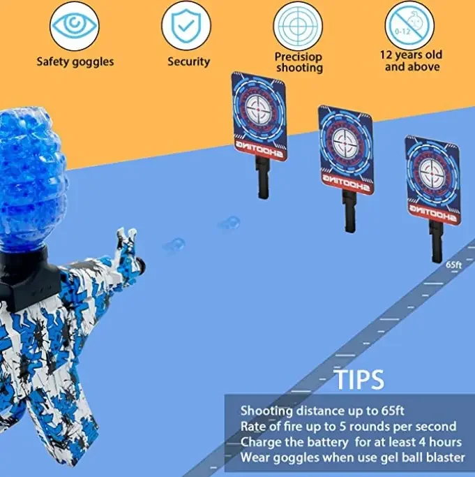 plastic shell ejection toy soft bullet gun airsof sniper battery powered water gun electric rifle rx akm 47 gel blaster gun