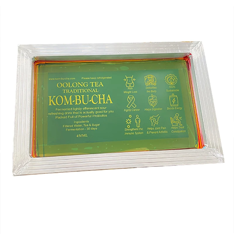 20*24inch Aluminum frame with 43T 62T 77T 90T polyester screen printing mesh