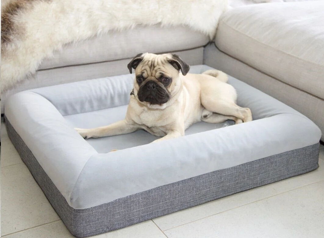 
Orthopedic Memory Foam Large Dog Bed Durable WaterProof Liner Removable Washable Cover 