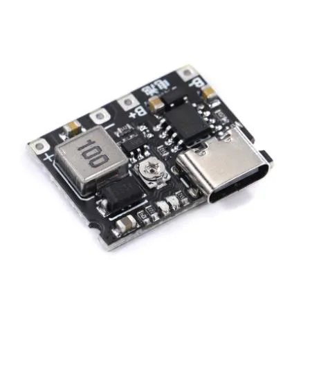 Lithium Li-ion 18650 3.7V 4.2V Battery Charger Board DC-DC Step Up Boost Module TP4056 DIY Kit Parts