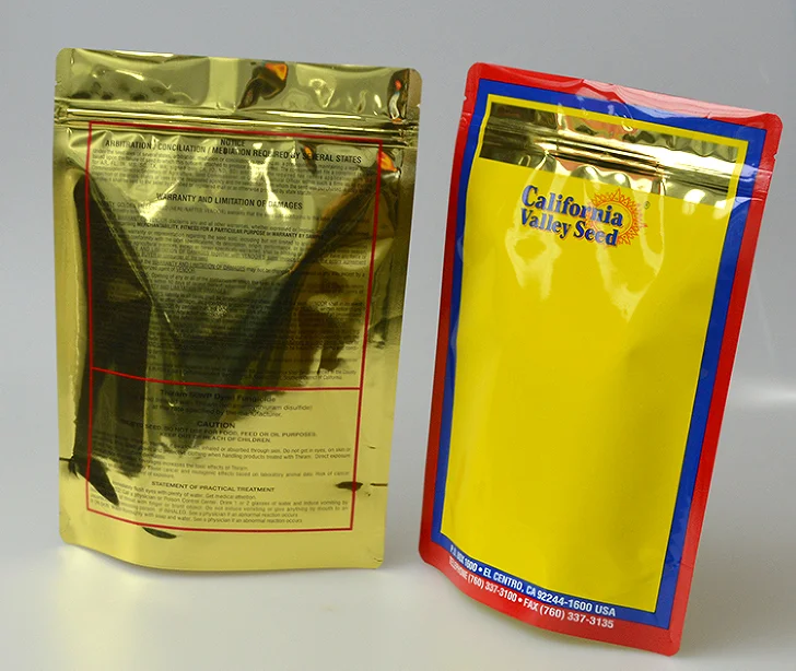  Пользовательских матовое золото resealable стоьте вверх ziplock голографическая майларовая упаковка с застежкой из алюминиевой фольги для упаковки пищевых продуктов на