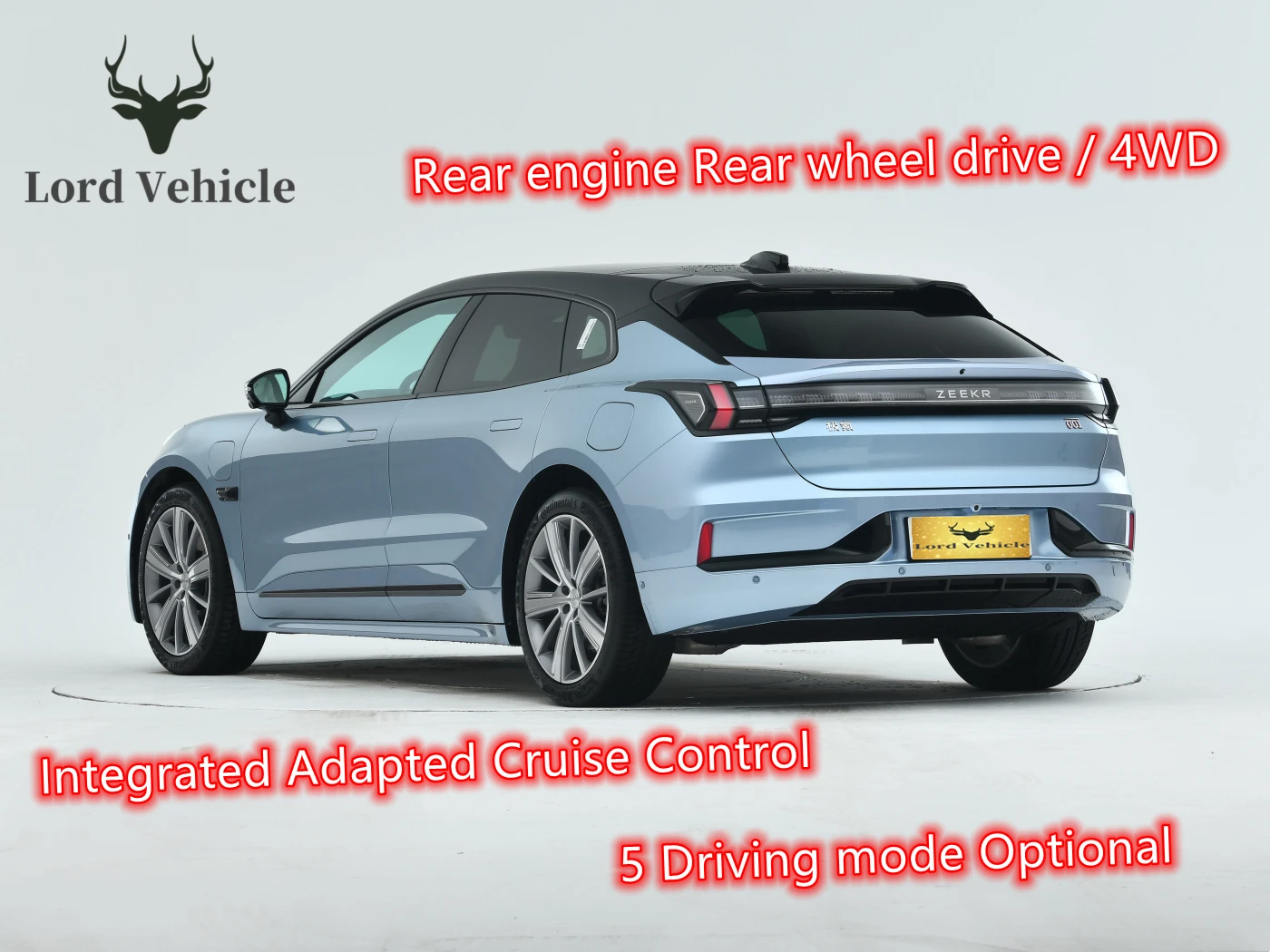 2022 г. завод geely zeekr 001 низкая цена электрический автомобиль Китай высокоскоростной роскошный электромобиль с быстрой зарядкой для
