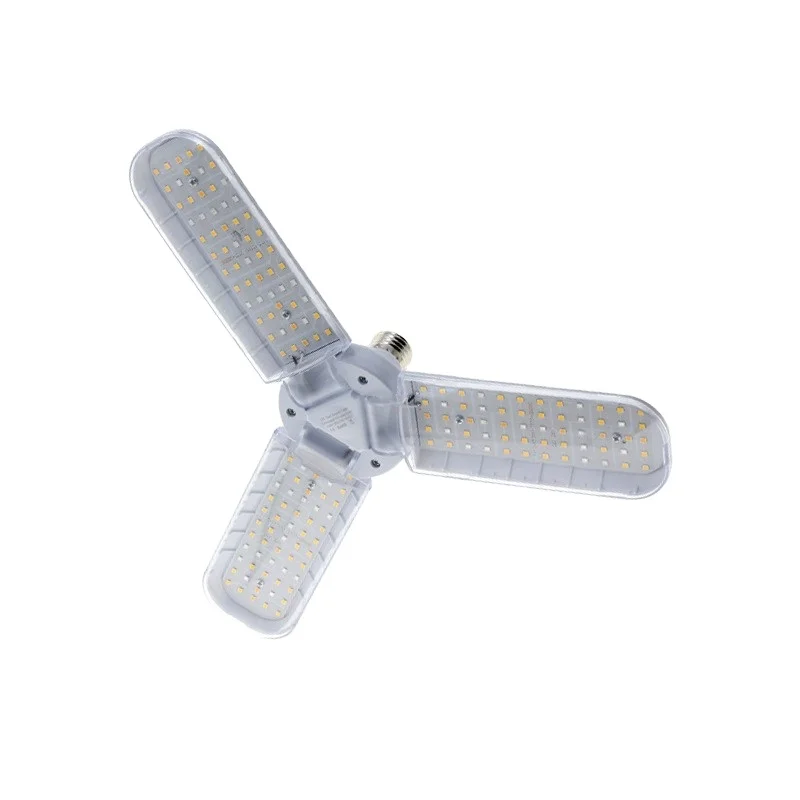 Folding three leaf LED full spectrum plant growth light 36W succulent flower vegetable greenhouse supplementary light