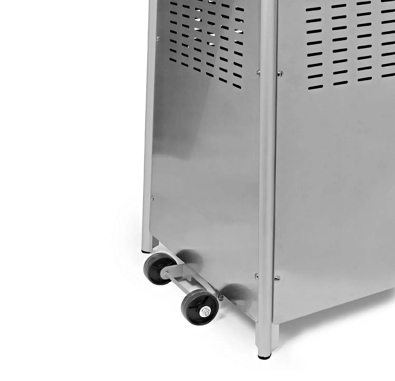 Outdoor Tower-shaped Courtyard Heating Stove Real Fire Mobile Heater